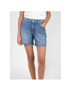 Short en jean muda bleu femme - Le Temps Des Cerises