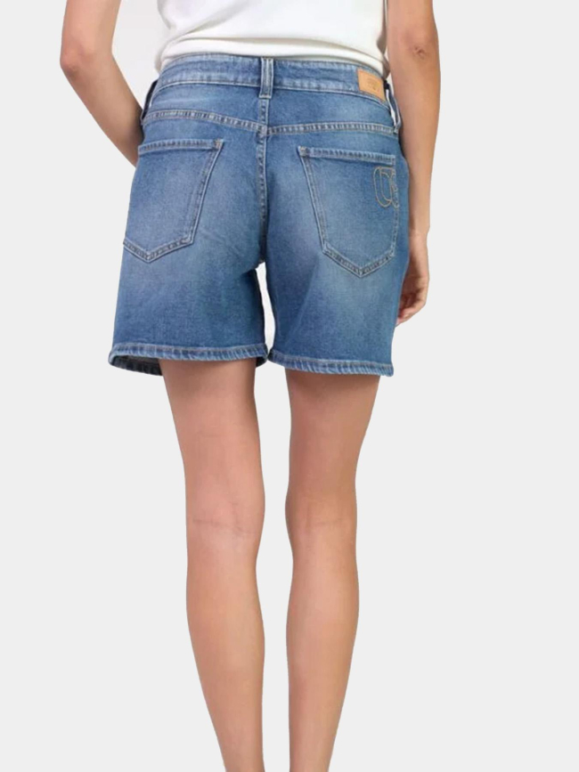 Short en jean muda bleu femme - Le Temps Des Cerises