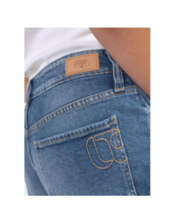 Short en jean muda bleu femme - Le Temps Des Cerises