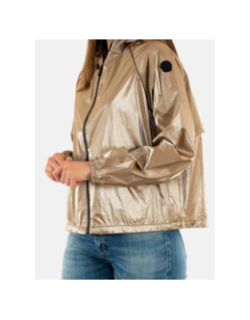 Veste coupe vent métallisé izumi cuivre femme - JOTT