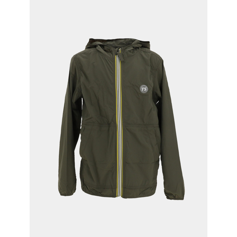 Coupe vent déperlant b-horten kaki garçon - Teddy Smith