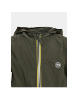 Coupe vent déperlant b-horten kaki garçon - Teddy Smith