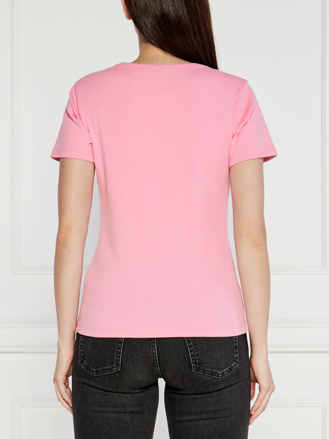 T-shirt uni deloris bright rose femme - Hugo