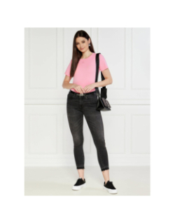 T-shirt uni deloris bright rose femme - Hugo