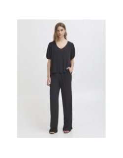 T-shirt ample marrakech noir femme - Ichi