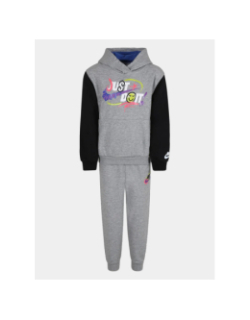 Ensemble sweat et jogging express yourself gris bébé - Nike