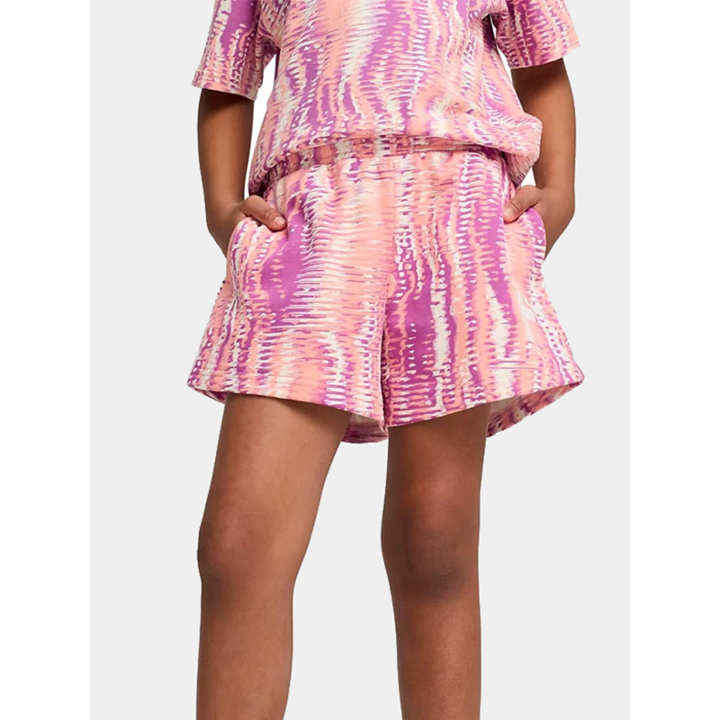 Short jogging nature 2.0 rose fille - Puma