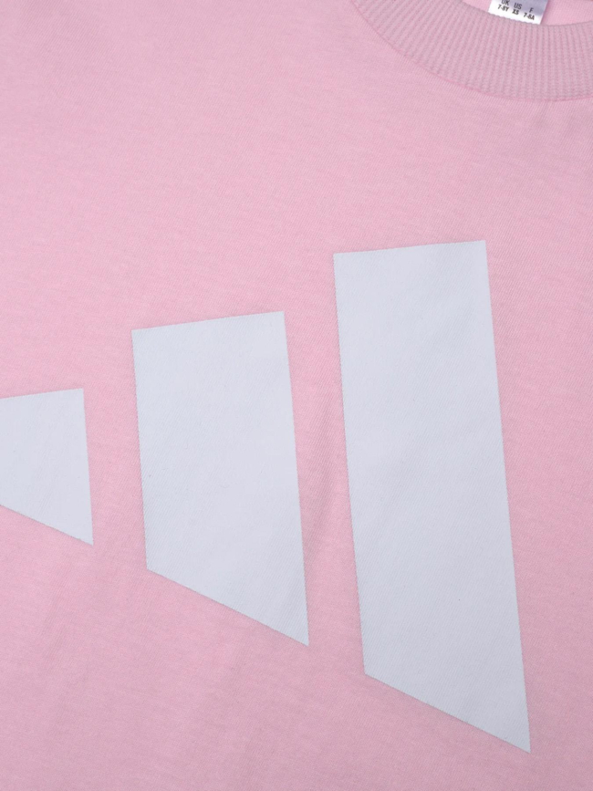 Ensemble t-shirt et short t-set 160 rose bébé - Adidas