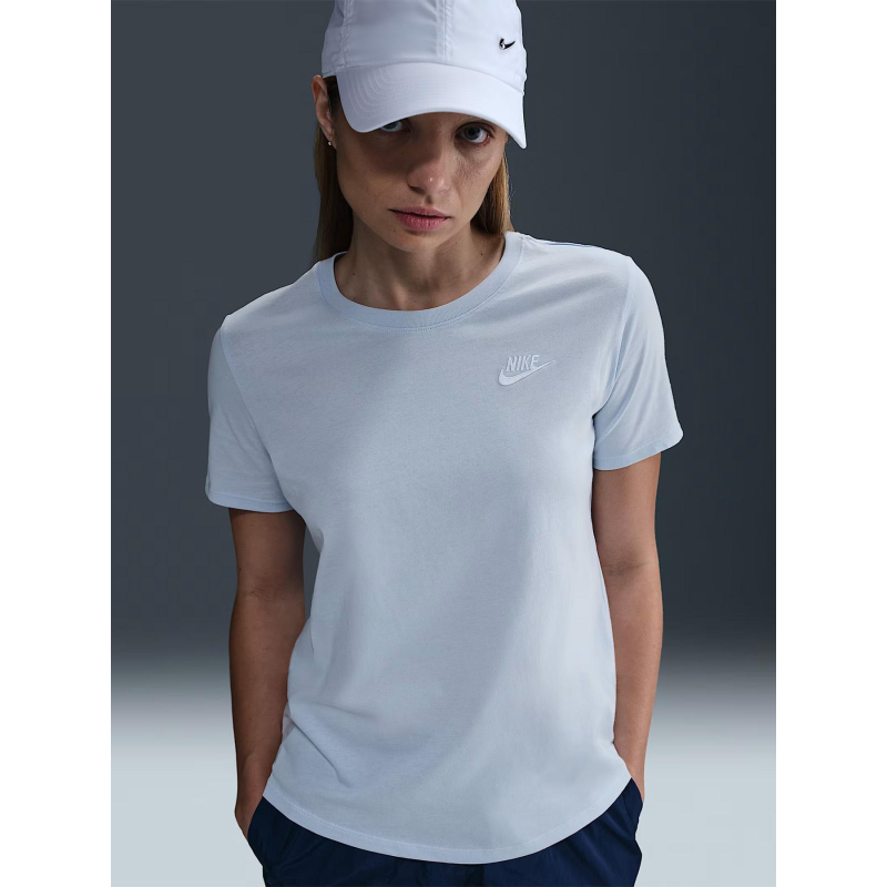 T-shirt nsw club bleu clair femme - Nike