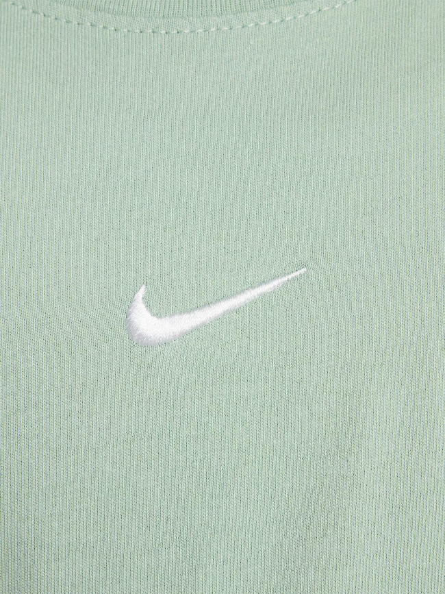 T-shirt boxy essential steam vert fille - Nike
