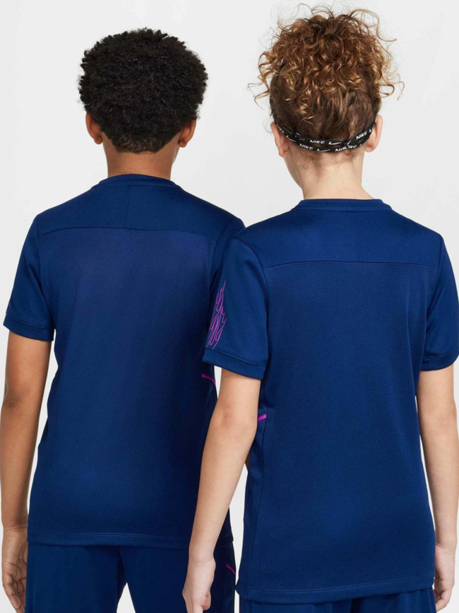 Maillot de football academy 25 km bleu marine enfant - Nike