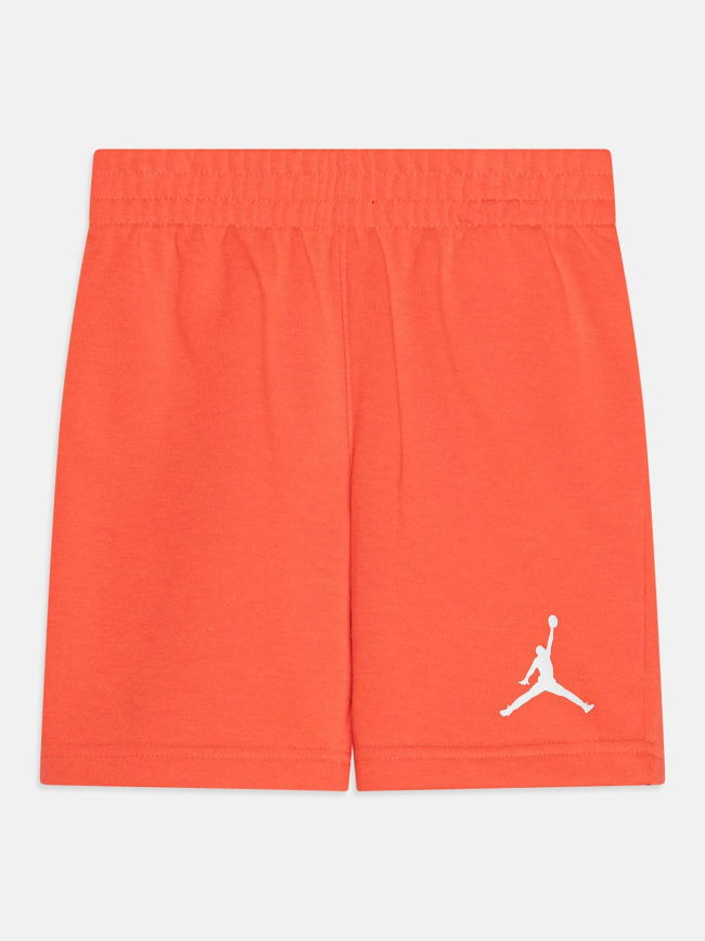 Ensemble short et t-shirt jumbo jumpan blanc et orange enfant - Jordan