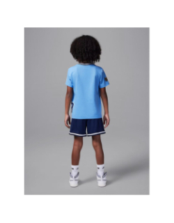 Ensemble t-shirt et short play off bleu enfant - Jordan