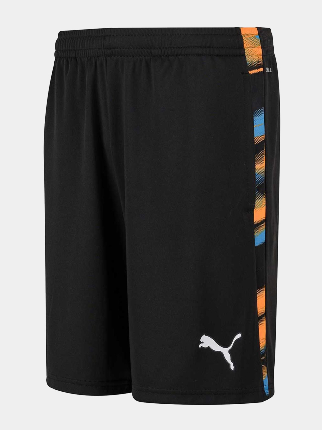 Short de football olympique de marseille faster noir homme - Puma