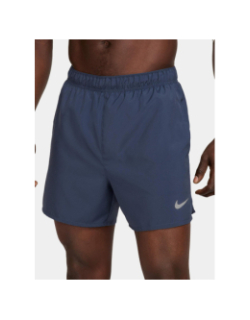 Short de sport challenger bleu homme - Nike