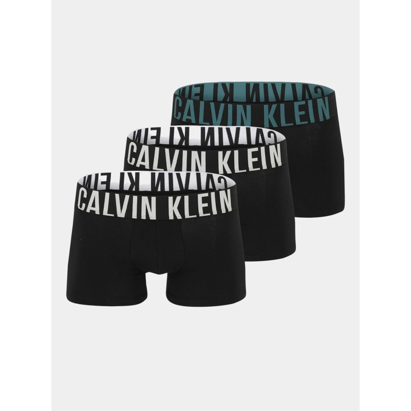 Pack 3 boxers intense power stretch noir homme - Calvin Klein