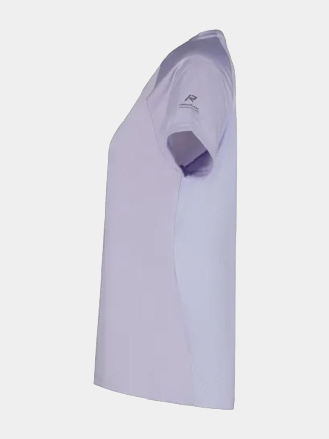 T-shirt de running magnula violet femme - Rukka
