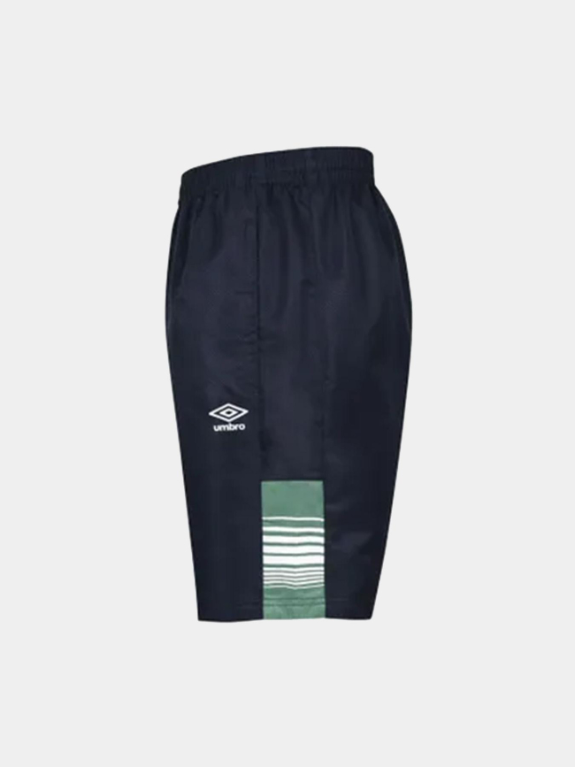 Short de sport bleu nuit et vert homme - Umbro
