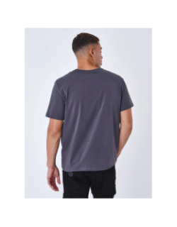 T-shirt cœur brisé brodé gris homme - Project X Paris