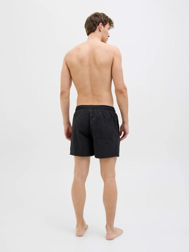 Short de bain maui solid noir homme - Jack & Jones