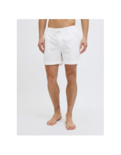 Short de bain maui swim tape blanc homme - Jack & Jones