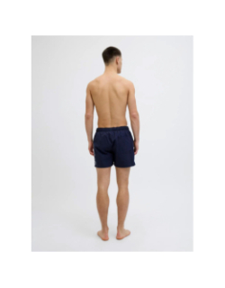Short de bain maui swim logo bleu marine homme - Jack & Jones
