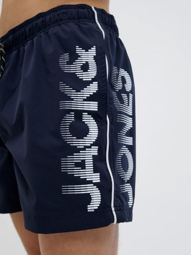 Short de bain maui swim logo bleu marine homme - Jack & Jones