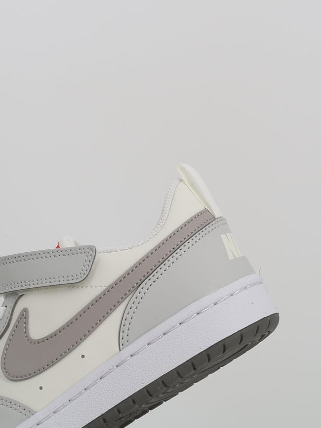 Baskets court borough recraft ps gris blanc enfant - Nike