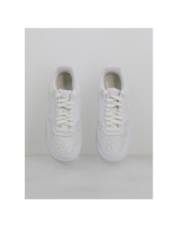 Baskets court vision effet dentelle blanc femme - Nike