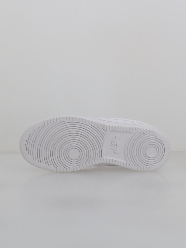 Baskets court vision effet dentelle blanc femme - Nike