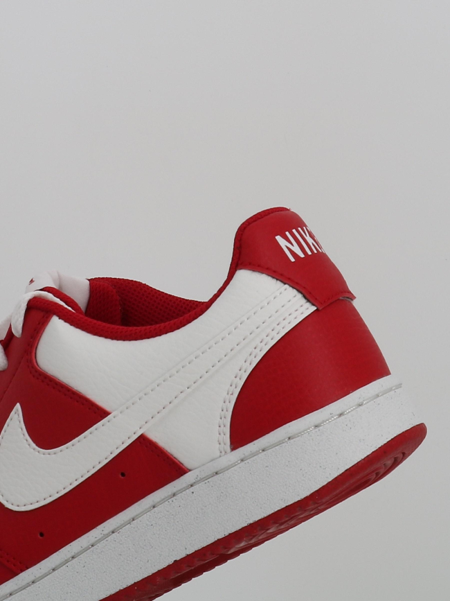 Baskets court vision rouge blanc homme - Nike