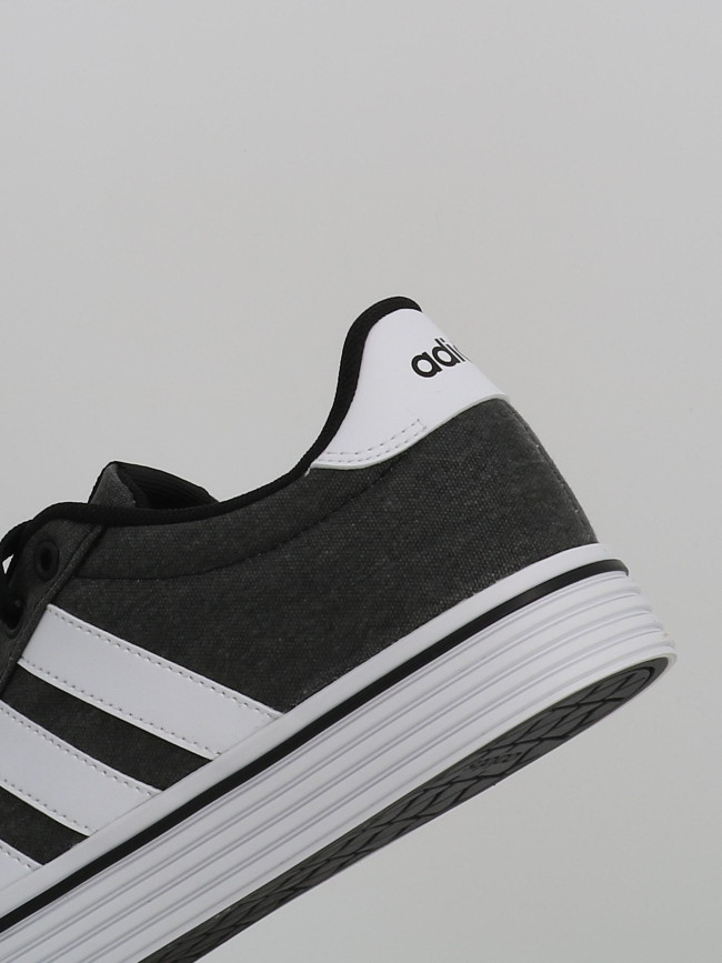 Baskets en tissu daily 4.0 gris anthracite - Adidas