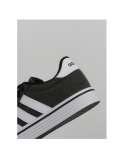 Baskets en tissu daily 4.0 gris anthracite - Adidas