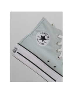 Converse chuck taylor all star lift plateforme gris clair femme