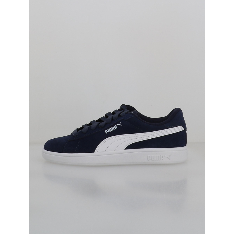 Baskets smash 3 jr bleu marine enfant - Puma