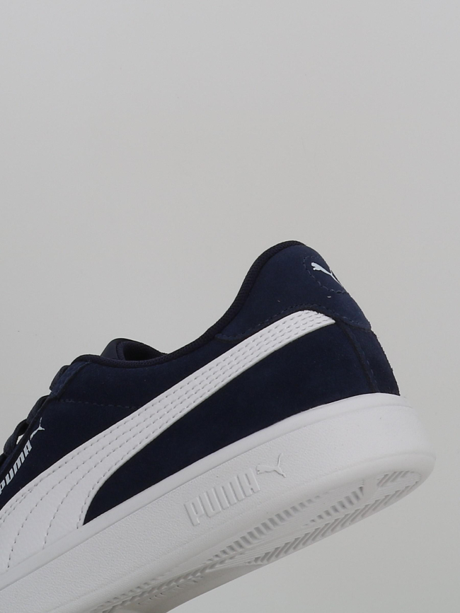 Baskets smash 3 jr bleu marine enfant - Puma