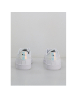 Baskets smash 3.0 holographique blanc enfant - Puma
