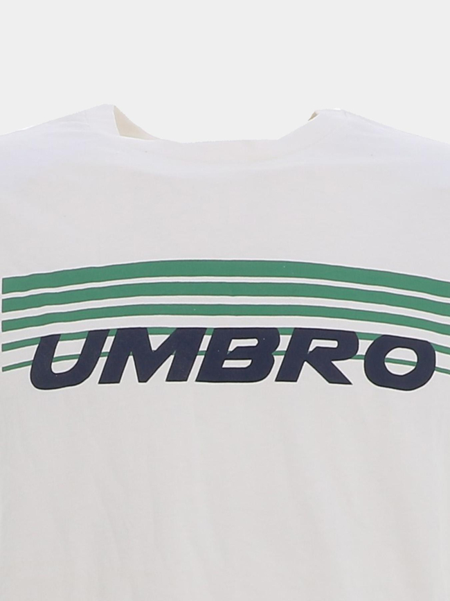 T-shirt à manches courtes cot blanc homme - Umbro
