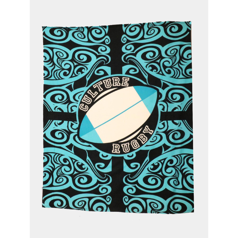 Serviette de plage arawak rugby bleu - Culture Sud