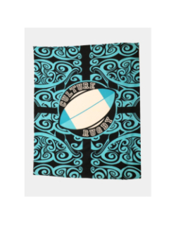 Serviette de plage arawak rugby bleu - Culture Sud