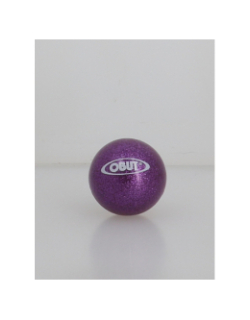 Boules de pétanques indoor outdoor 65mm violet pailleté enfant - Obut