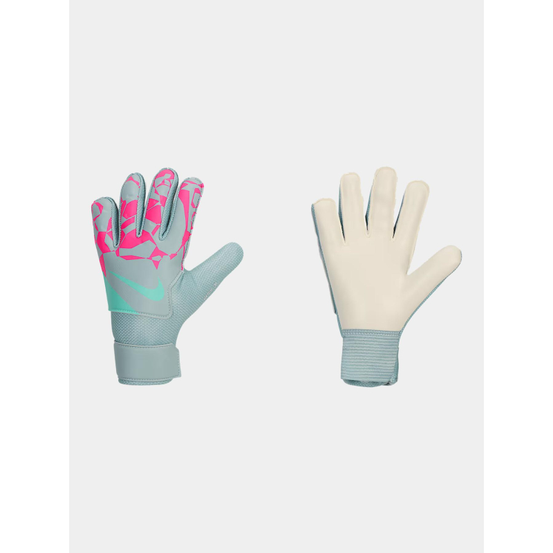Gants de football gk match ho24 bleu rose - Nike