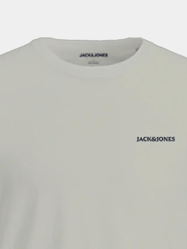 T-shirt waves beige homme - Jack & Jones