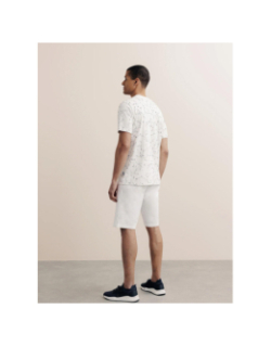 T-shirt à manches courtes gafleur blanc homme - Izac