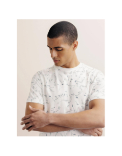 T-shirt à manches courtes gafleur blanc homme - Izac