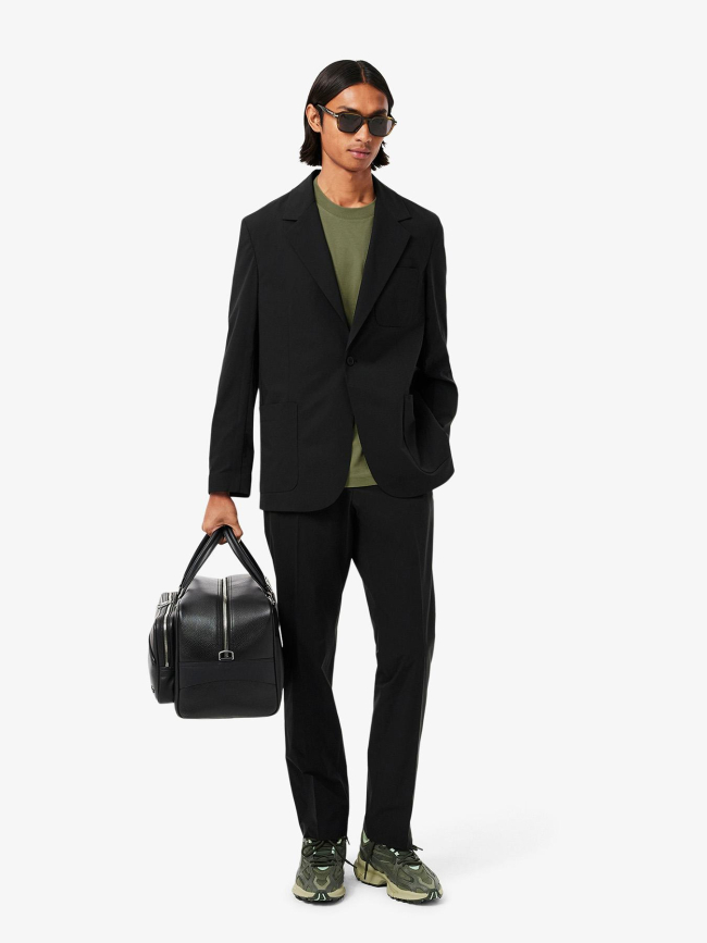 T-shirt en coton pima léger kaki homme - Lacoste