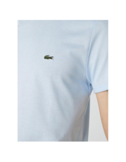 T-shirt en coton pima léger bleu homme - Lacoste