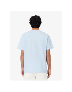 T-shirt en coton bleu homme - Lacoste