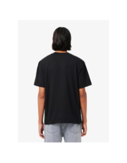 T-shirt en coton noir homme - Lacoste