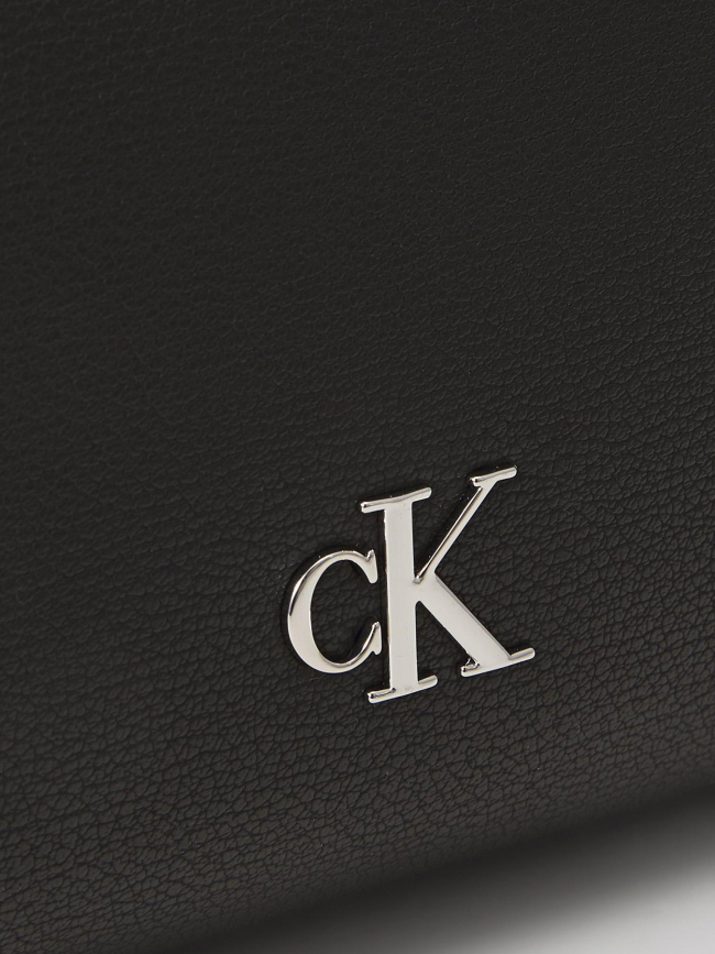 Sac bandoulière minimal monogram noir femme - Calvin Klein